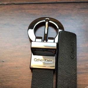 Calvin Klein: black belt